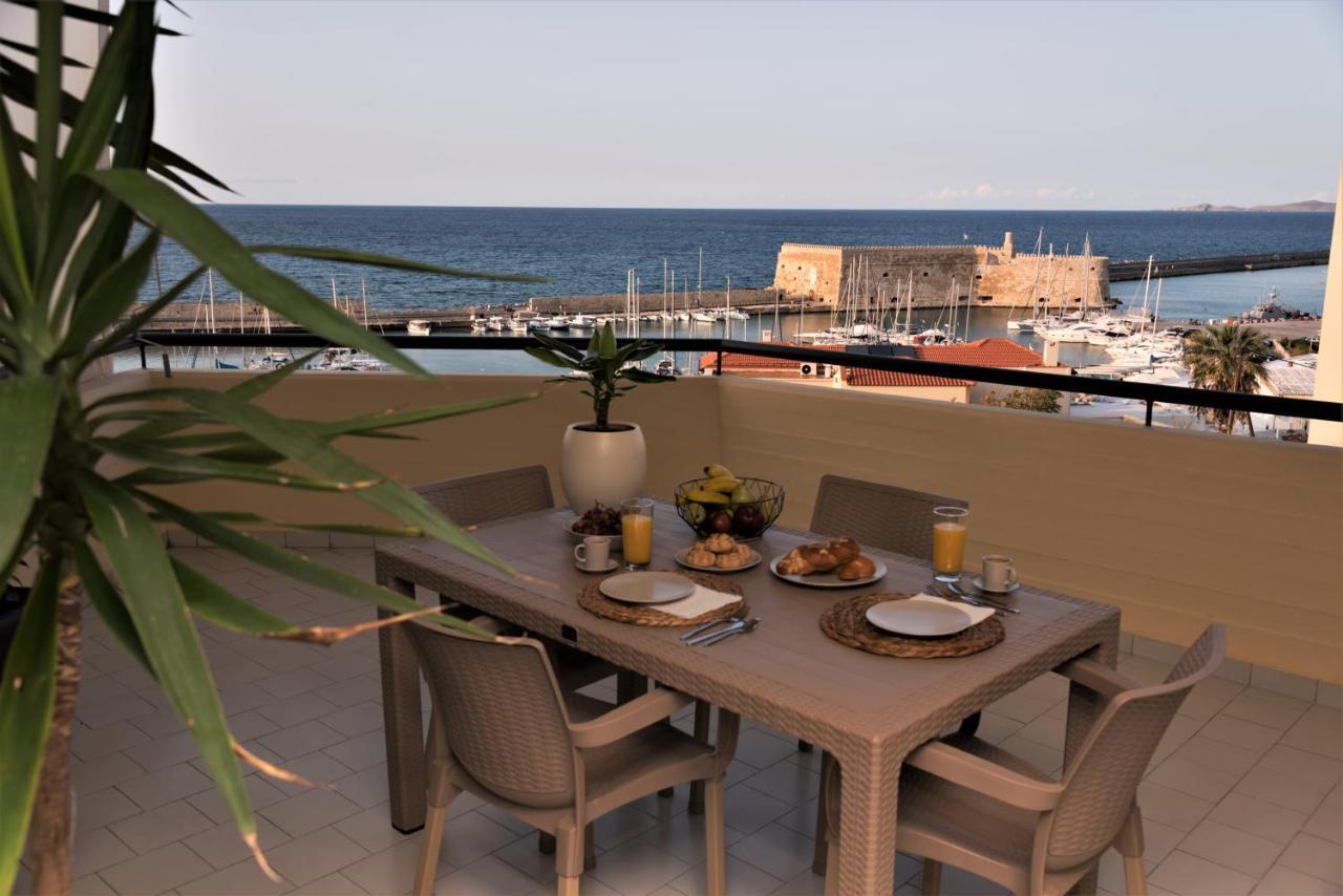 Koules Sea View City Apartment Heraklion Exterior foto
