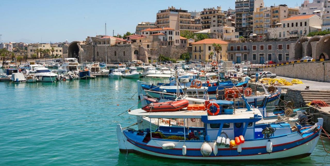 Koules Sea View City Apartment Heraklion Exterior foto