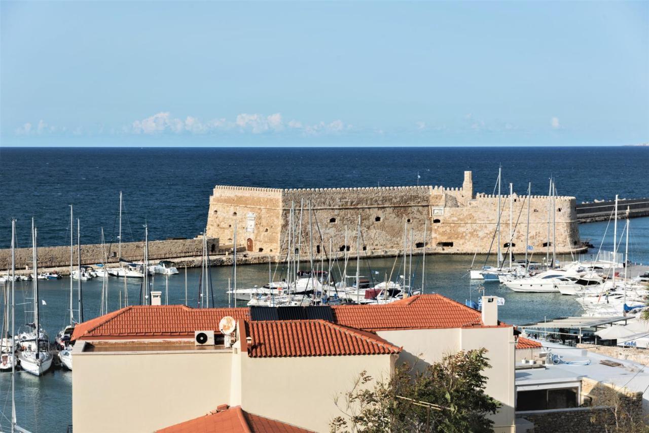 Koules Sea View City Apartment Heraklion Exterior foto